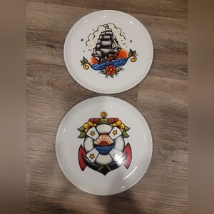 Nautical Themed Decorative Plates
